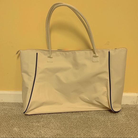 Beige Large Tote Bag - Picture 5 of 8